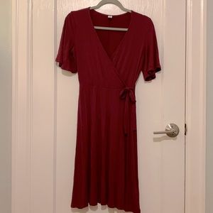 Old Navy Fit and Flare Wrap Dress Size XS
